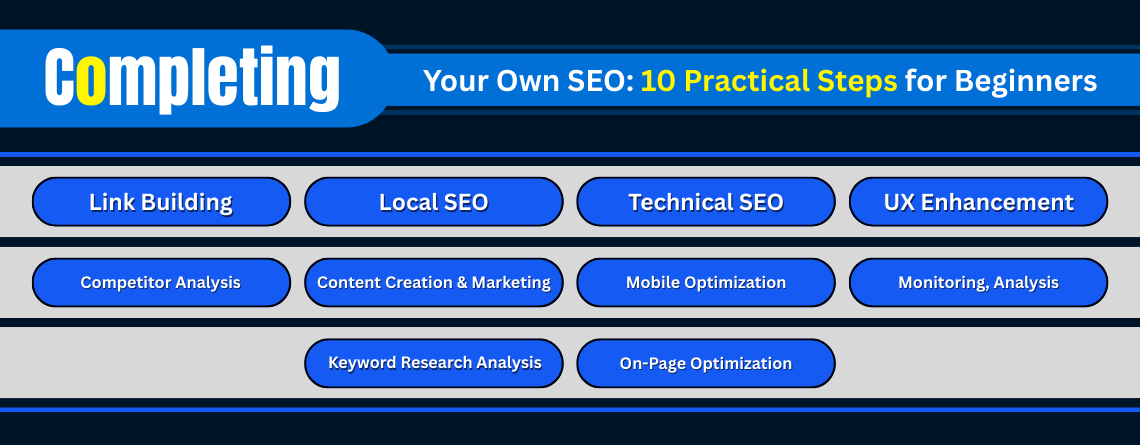 completing your own SEO step by step