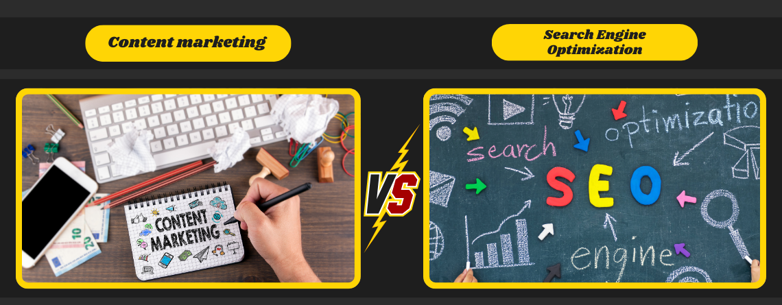 Content marketing vs SEO for small businesses