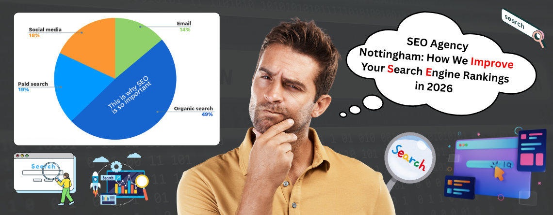 SEO agency Nottingham improving Google rankings for local businesses